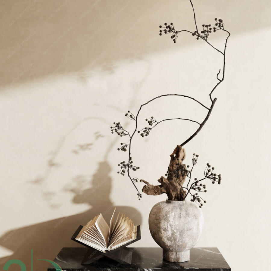 Minimal Zen Decor 3dsMax Vray Free_0651