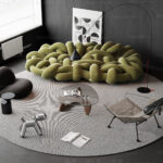 Modern Luxury Living Room 3ds Max Model V-Ray Render Scene_4611