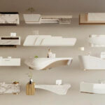 Modern Reception Desk Collection - Free 3ds Max Vray Models_7309VR