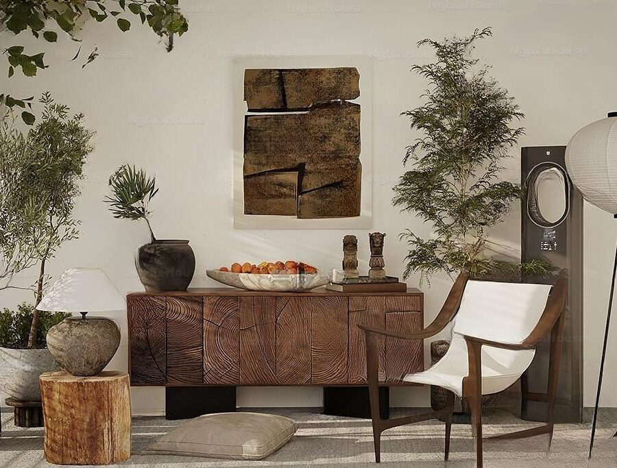 Organic Zen Interior 3ds Max Model Corona Render Scene_3954