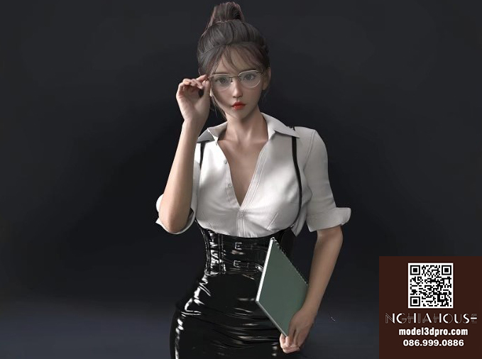 Women Model 3dsmax_0086