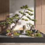 Zen Garden 3ds Max Model V-Ray Render Scene_6376
