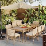 3ds Max Outdoor Dining Set – Corona Render Scene Download_1418