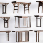 3ds Max Vray Console Table Collection – Modern & Classic Hallway Tables 3D Model Download_6958