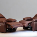 Automatic Leather Massage Chair 3D Model