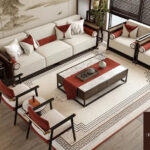 Chinese Style Sofa Free 3D Models Download_9566