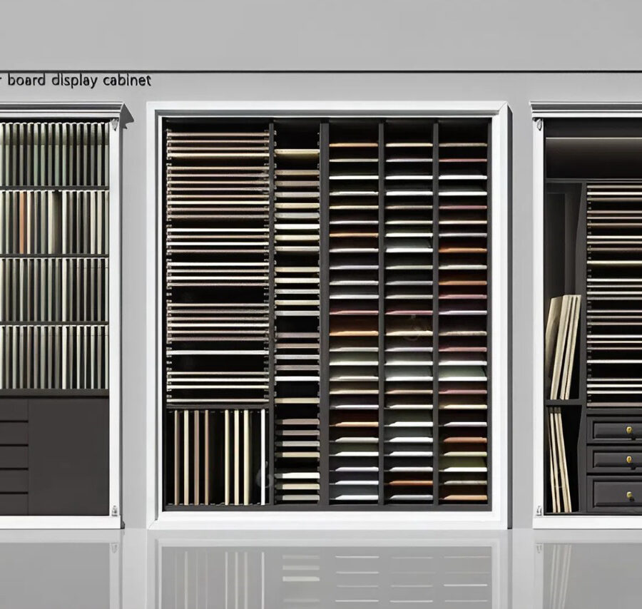 Display Cabinet Color Board 3D Model for 3ds Max – Premium V-Ray Rendering_1970