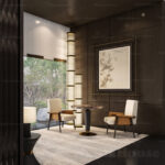 Elegant Japanese Tea Corner Interior Design_8349VR