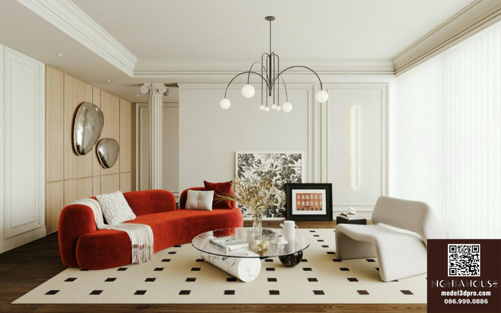 High-Quality Vray Render Scene for Interior Design_5577 - 3D Models Pro