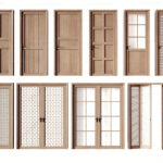 door cnc 3d models