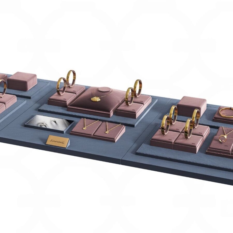 Jewelry Accessories 3D Model – 3ds Max Realistic Gold & Silver Designs_2660