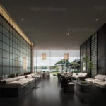 Luxury Modern Living Room with Japanese Minimalist Style_7771