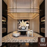 Luxury Reception Interior 3D Model – 3ds Max Corona Render Download_9934