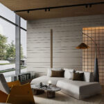 Minimalist Living Room 3ds Max Scene – Premium V-Ray Render File_2538