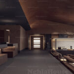 Minimalist Lobby  Bar Counter 3ds Max Vray Model  Free Download_4960