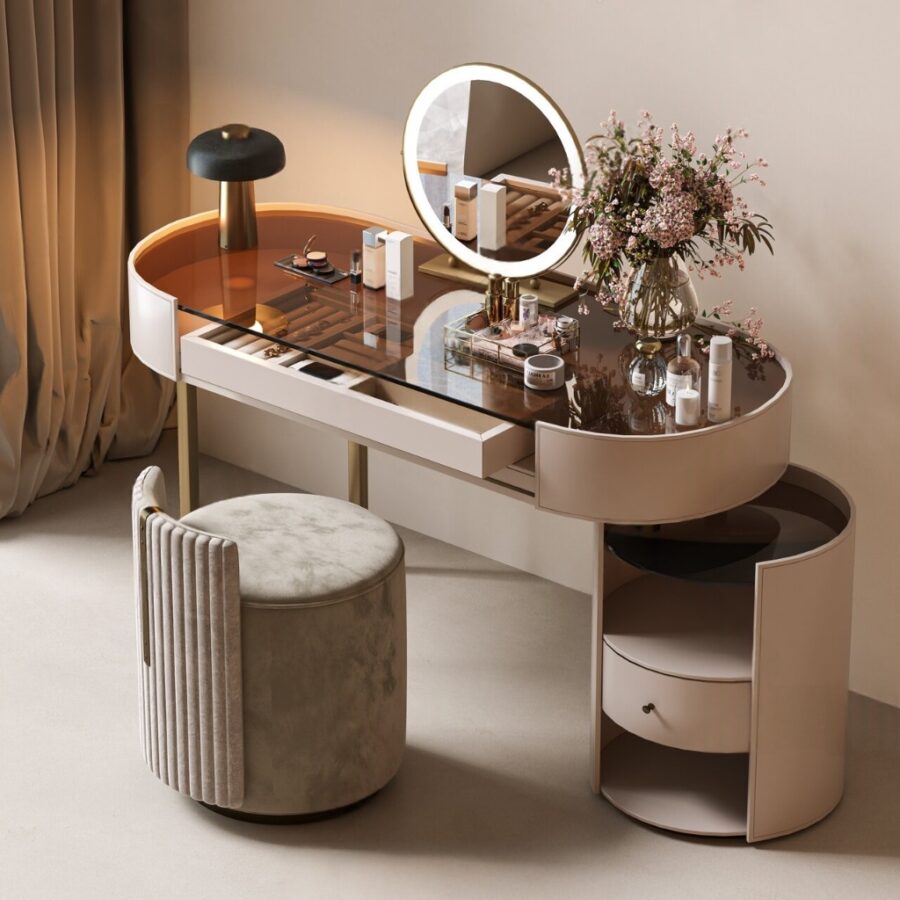 Modern Dressing Table 3D Model – 3ds Max V-RayCorona High-Quality Interior Asset_8169
