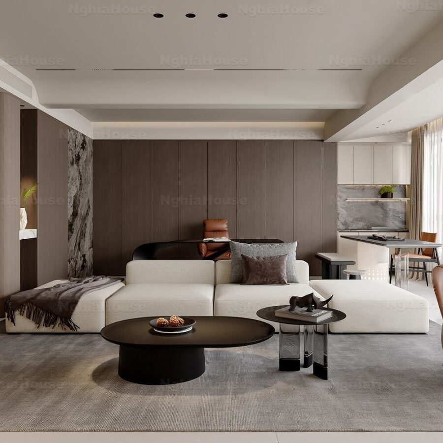 Modern Home Living Room 3D Model 3ds Max Corona Render for Designers6056