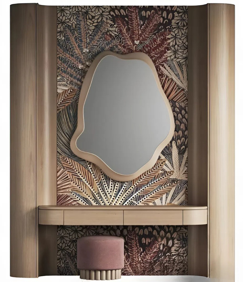 Modern Vanity Table and Mirror Set – Free 3ds Max Corona Render Model ...