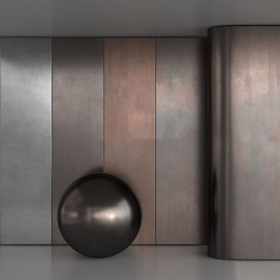 Realistic Metal Material for 3ds Max – PBR Texture Pack V-RayCorona Render9409