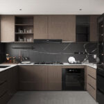 Realistic Modern Kitchen 3D Model 3ds Max Corona Render for Designers_4966