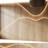 Wave Wood Wall Panel with LED Light – 3ds Max Corona Render_4754