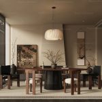 wood interior 3d models