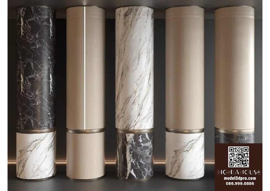 SET 30 Models 3DSMAX Marble Texture N326 - 3D Models Pro