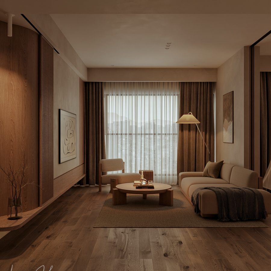 3D Livingroom Models By Le Hieu 8056