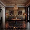 3Ds Max Indochine Living Room Interior Model Download by Nguyen Kim Tuyen