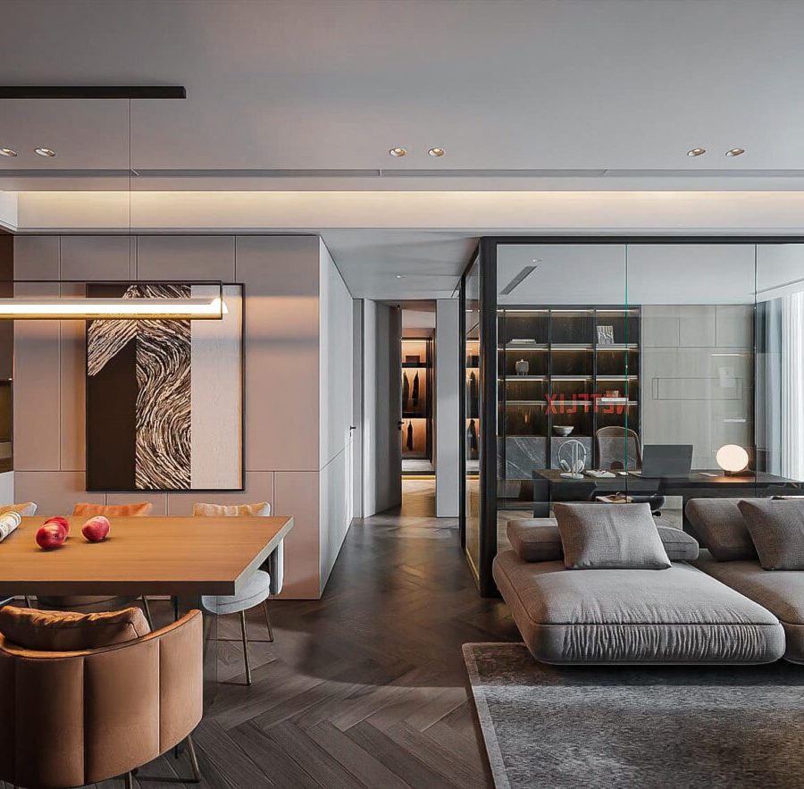 Apartment Interior 3D Model 3Ds Max – Free Download by Do Tien Dung