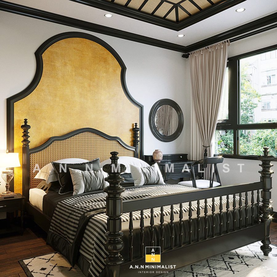 Download Free 3D Interior Indochine Bedroom By An Ngoc
