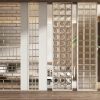 Glass Block Room Divider SketchUp Model – Contemporary Style_7638