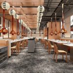 Hotpot and BBQ Restaurant Interior Design 3D Model – 3ds Max, V-Ray / Corona