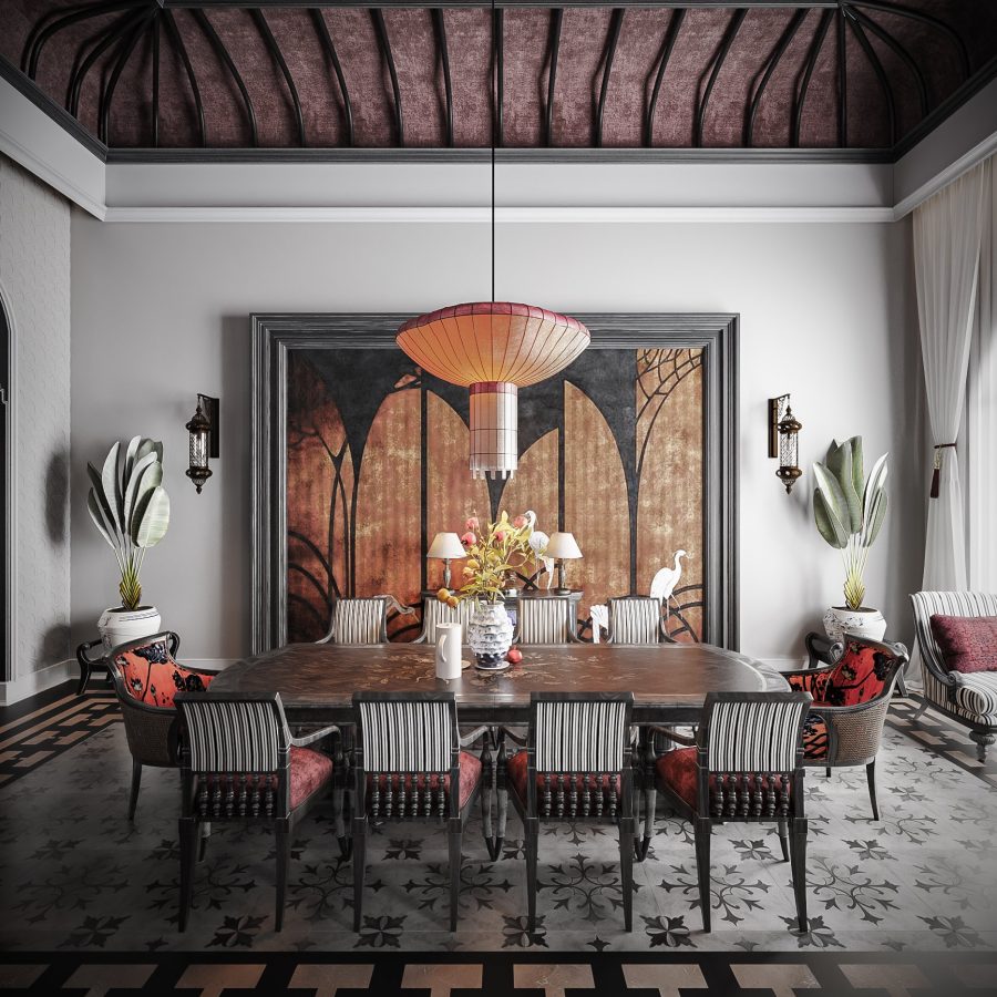 Indochine Living Room 3ds Max Model – Luxury Interior Design_9442 - 3D ...