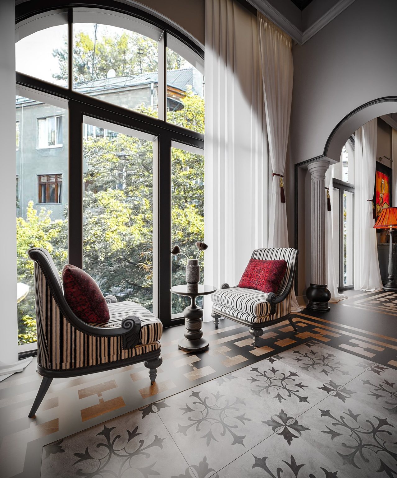Indochine Living Room 3ds Max Model – Luxury Interior Design_9442 - 3D ...