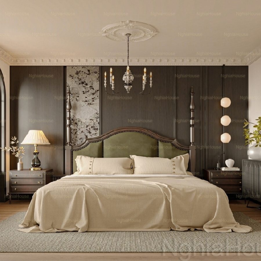 Luxury Classic Bedroom Interior 3D Model – 3ds Max Corona Render_1881