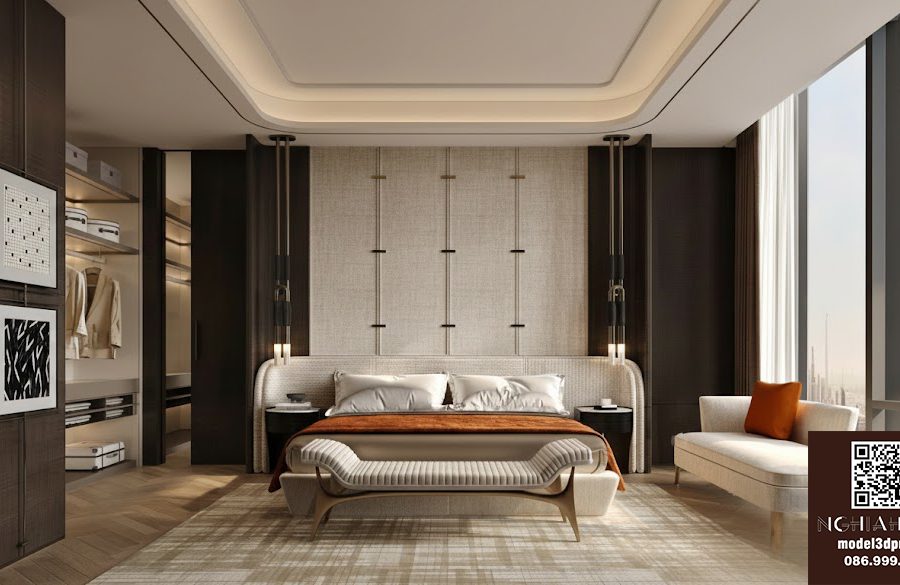 Luxury Interior Scene 3D Model Design Download_1554 CR