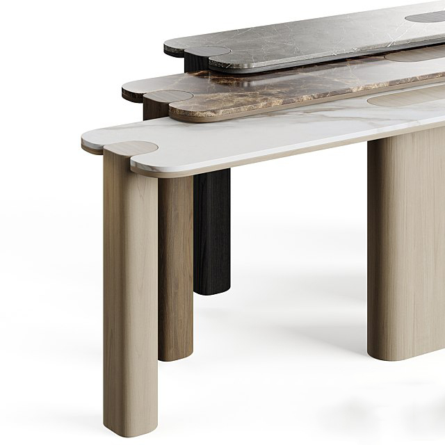 Luxury Modern Console Table 3D Model – V-Ray Render Ready - 3D Models Pro