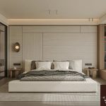 Luxury Modern Master Bedroom Scene 3D Model Vray Render Ready ArchViz_8676