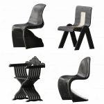 Minimalist Designer Chair Collection – 3ds Max V-Ray File_0514