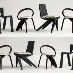 Minimalist Designer Chair Collection – 3ds Max V-Ray Render