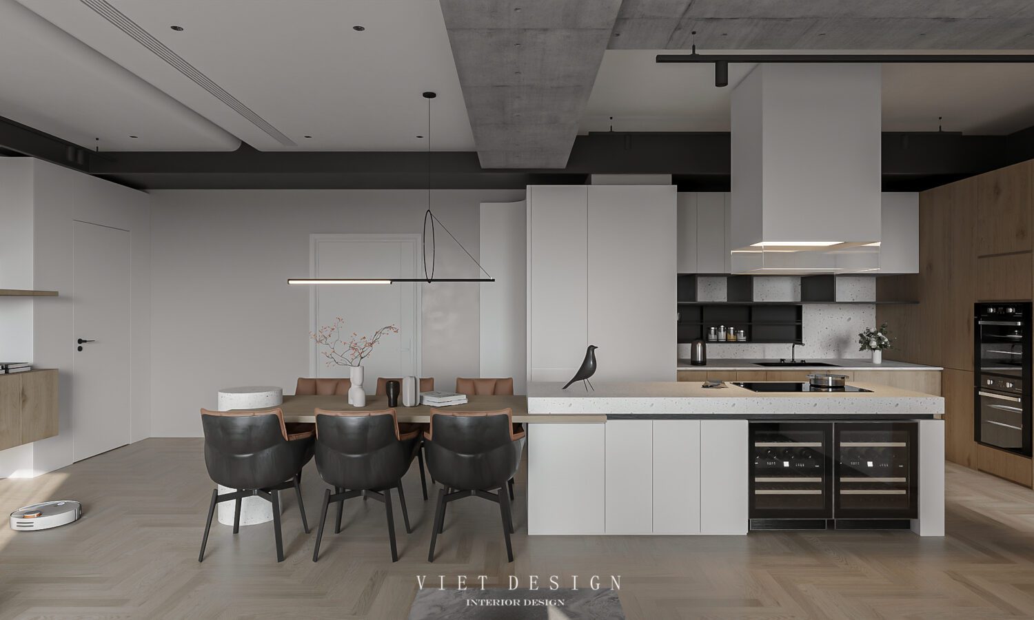 Modern Apartment Interior 3D Model – Free Download 3Ds Max By Quoc Quyen - Ảnh 9