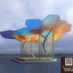Modern Artistic Pavilion 3Ds Max File Vray Exterior Render High Quality_7419