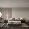 Modern Master Bedroom Interior 3D Scene [V-RayCorona] Render Ready