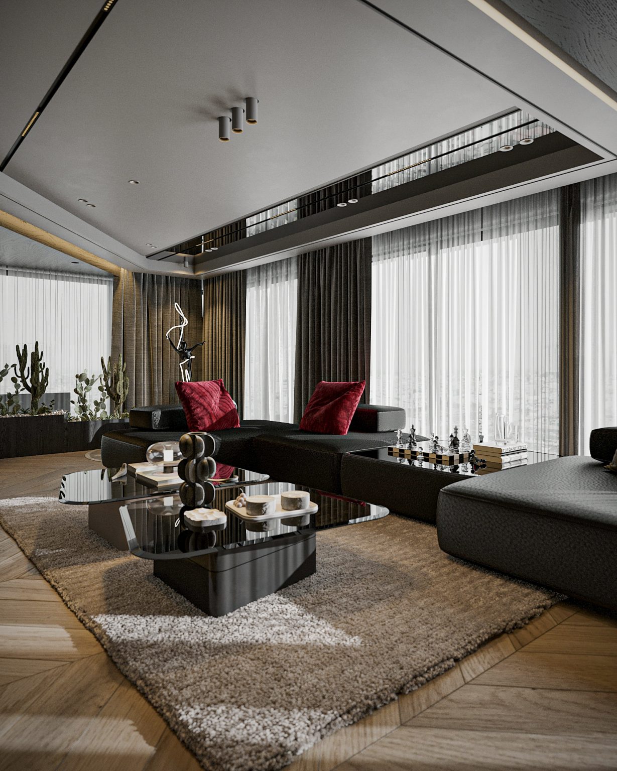 Premium Living Room Interior 3D Models Pack - 3D Models Pro