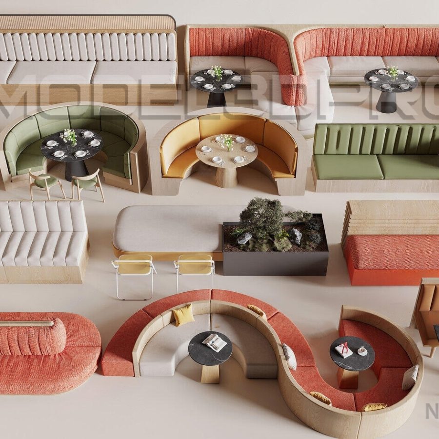 Restaurant Chair 3D Models for Download