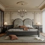Rustic Master Bedroom 3D Scene – 3ds Max High-Detail Corona Render_7739