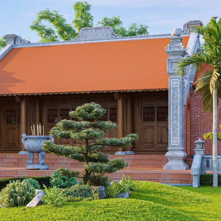 Traditional Vietnamese Ancestral House 3ds Max Model (8)