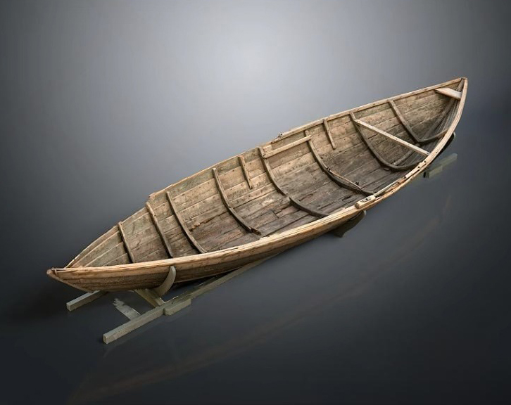 Vintage Wooden Boat 3D Model – 3dsMax VRay Visualization_5601