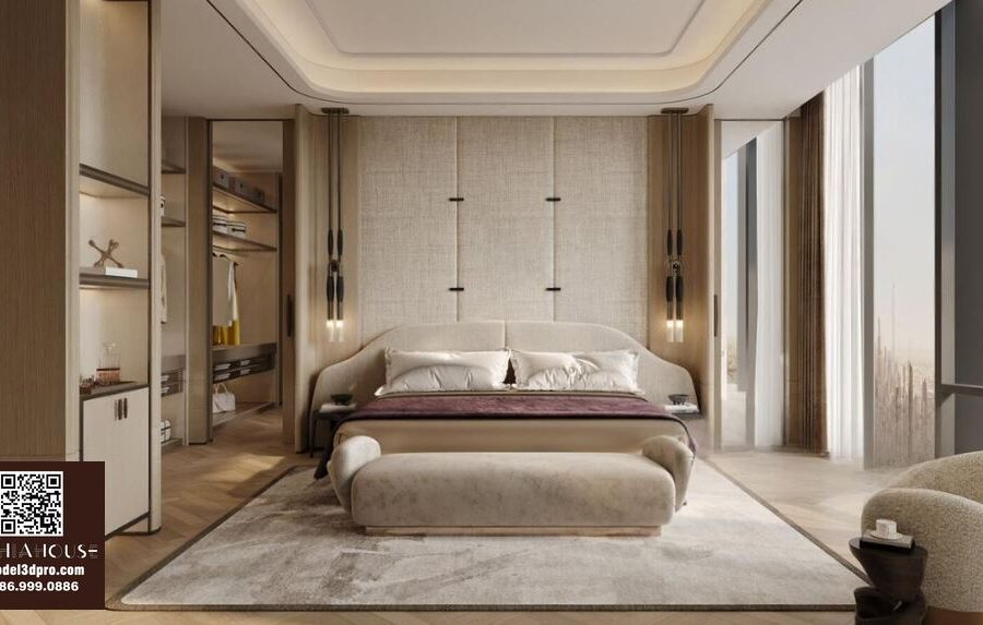 livingroom bedroom 3dsmax models